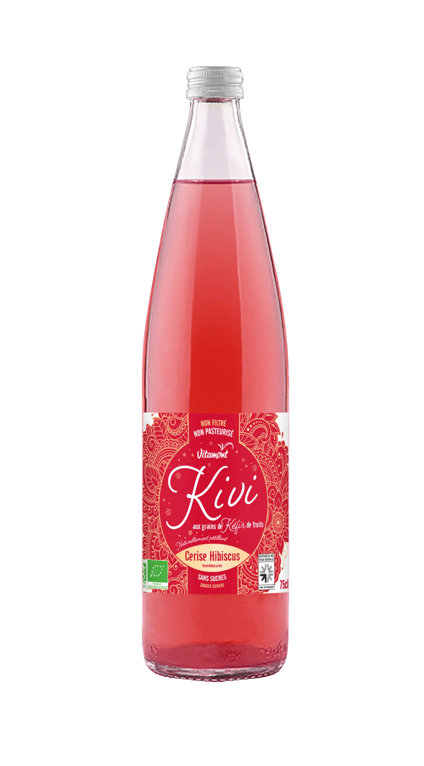 KIWI CERISE HIBISCUS (75 CL) VITAMONT