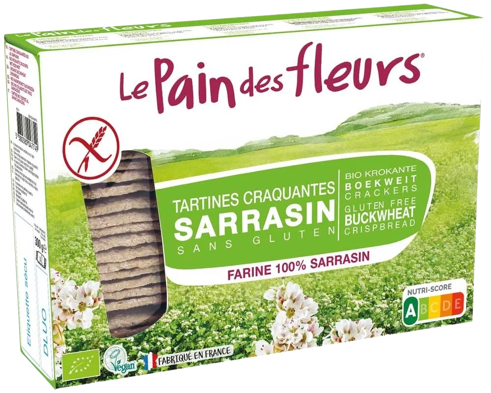 PAIN DES FLEURS SARRASIN (300G)