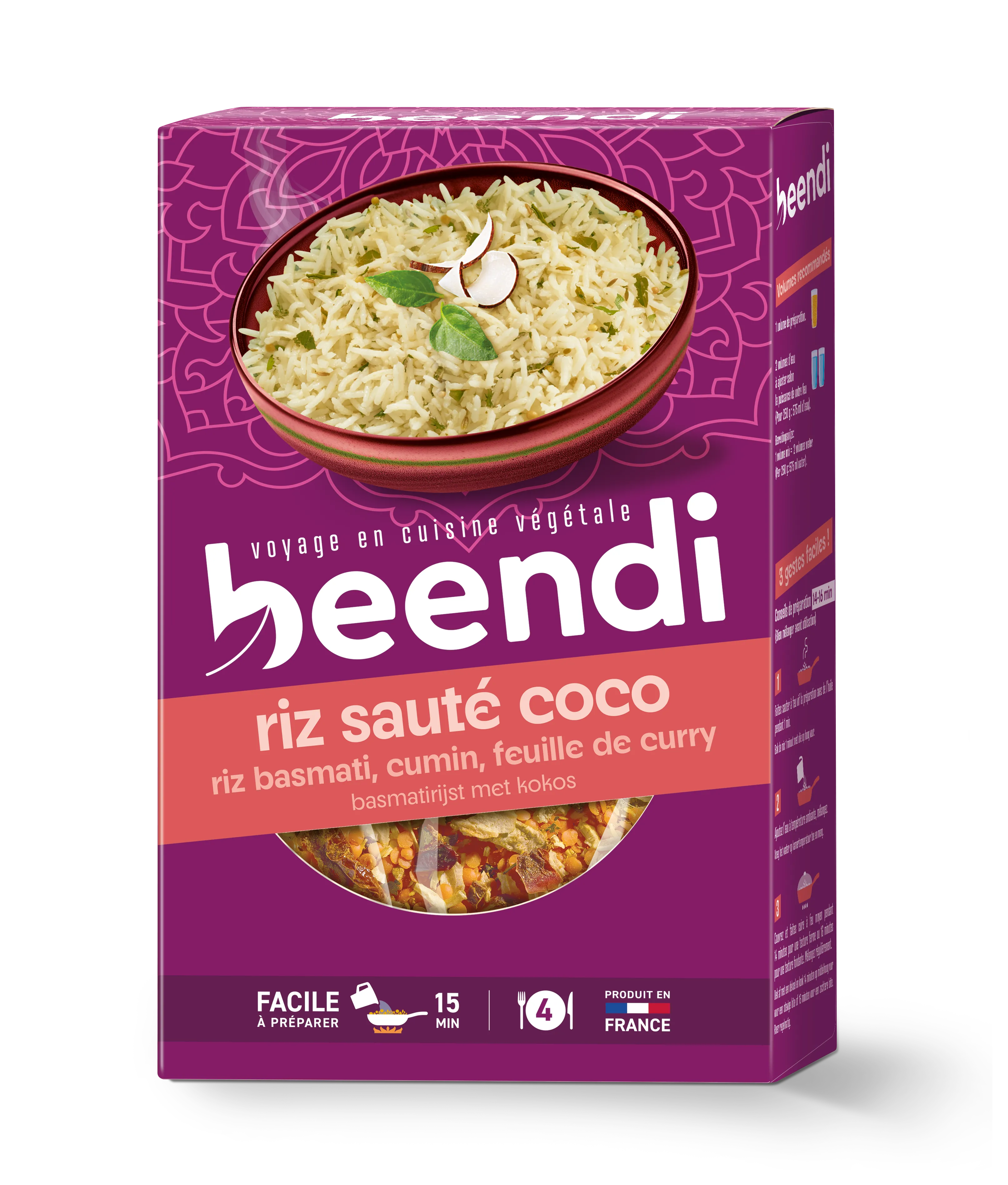 RIZ SAUTE COCO (250G) BEENDI