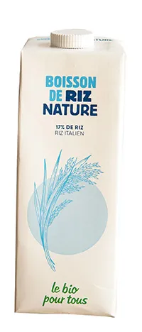 BOISSON RIZ NATURE (1L) BIO POUR TOUS