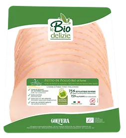 BLANC DE POULET TRANCHE (80G) LA BIODELIZIE DI GOLFERA