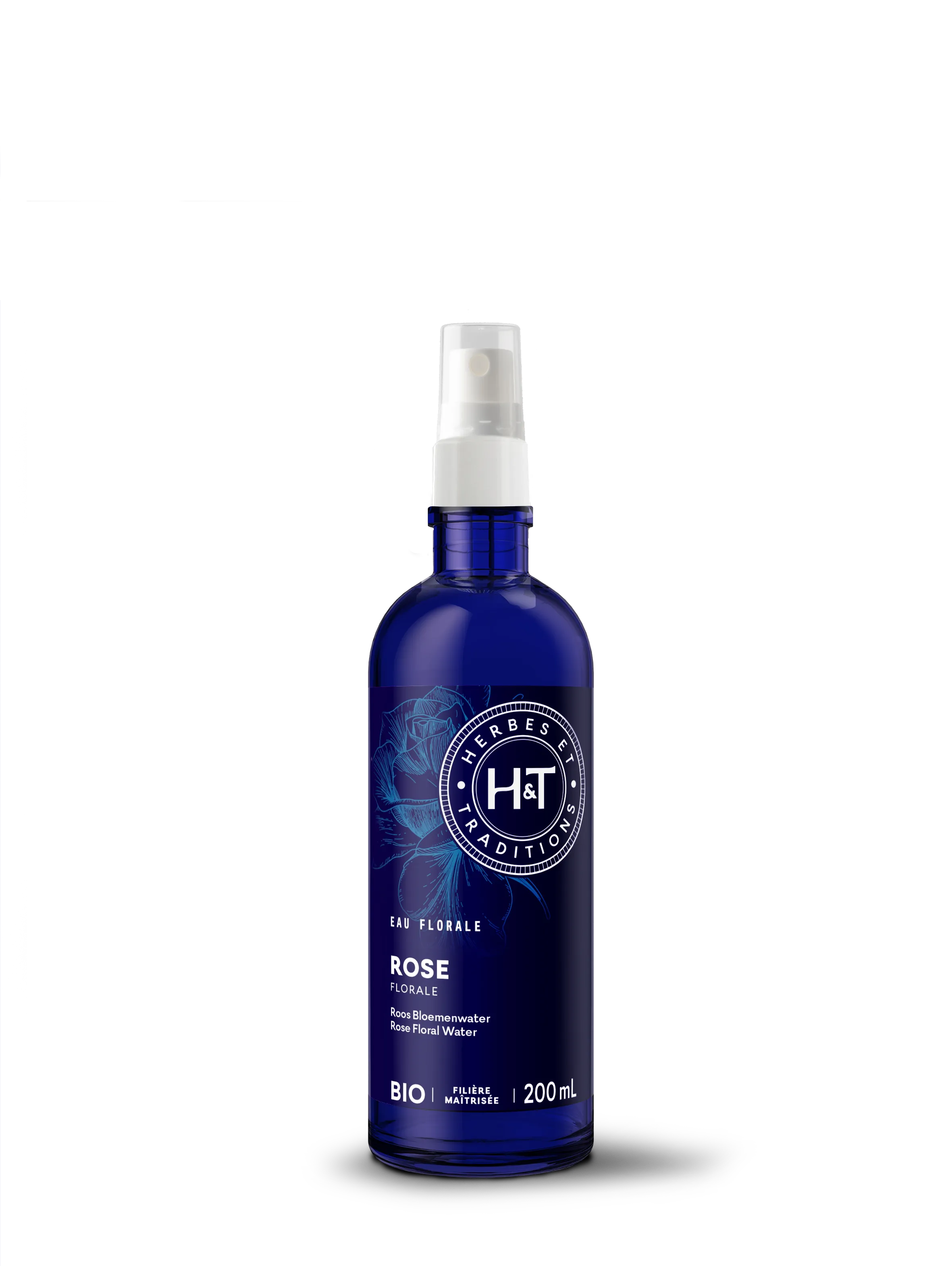 EAU FLORALE DE ROSE 200ML HERBES ET TRADITIONS