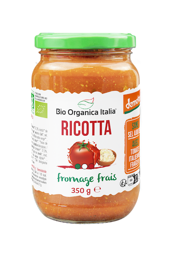 SAUCE TOMATE RICOTTA DEMETER (350G) BIO ORGANICA