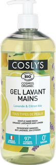 GEL LAVANT MAINS LAVANDE / CITRON (1L) COSLYS