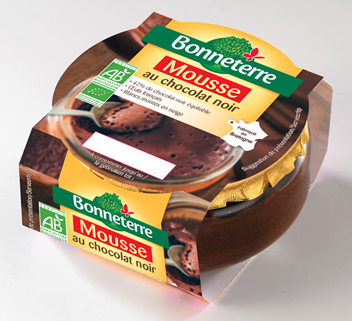MOUSSE AU CHOCOLAT <span style='color:red'>ORIGINE France</span> 90G BONNETERRE