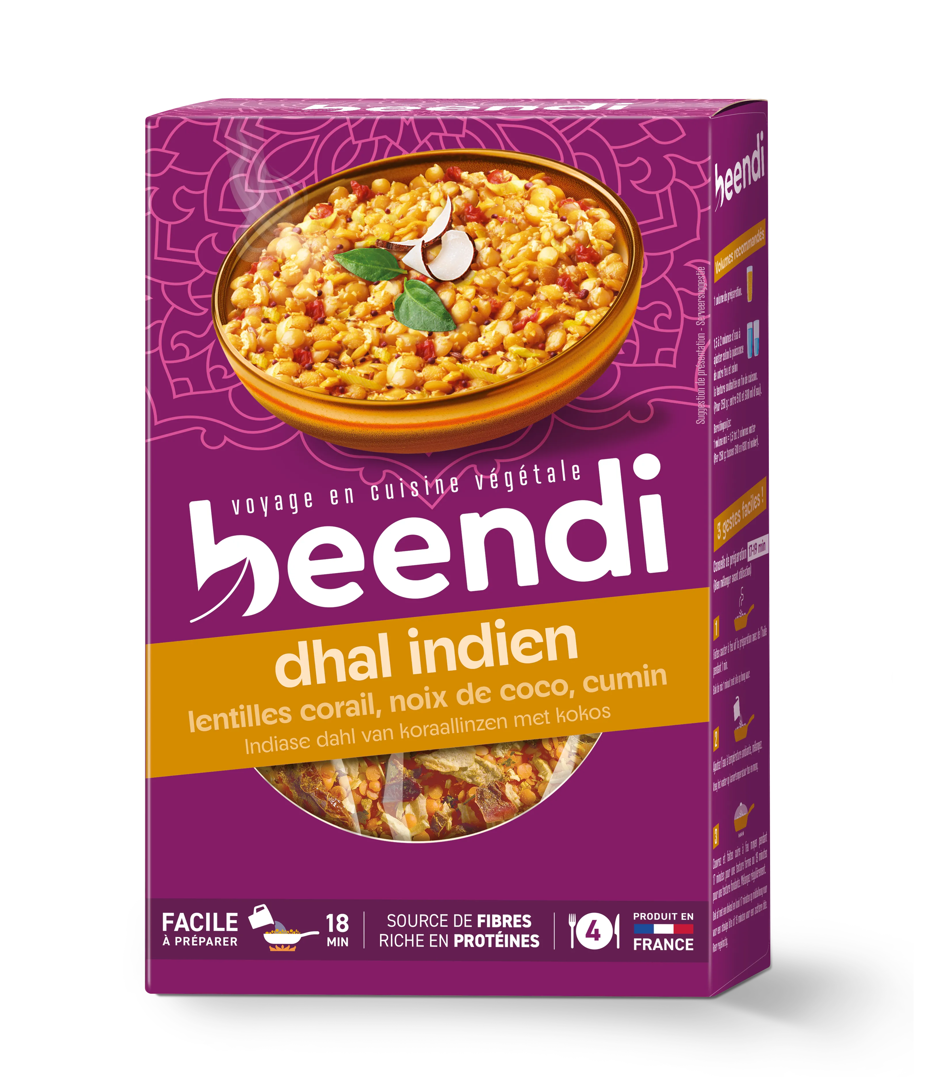 DHAL INDIEN (250G) BEENDI