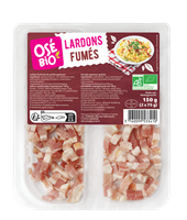 LARDONS FUMES (2X75G) OSE BIO