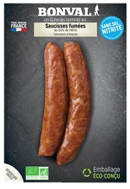 SAUCISSES FUMEES X2 (200G) BONVAL