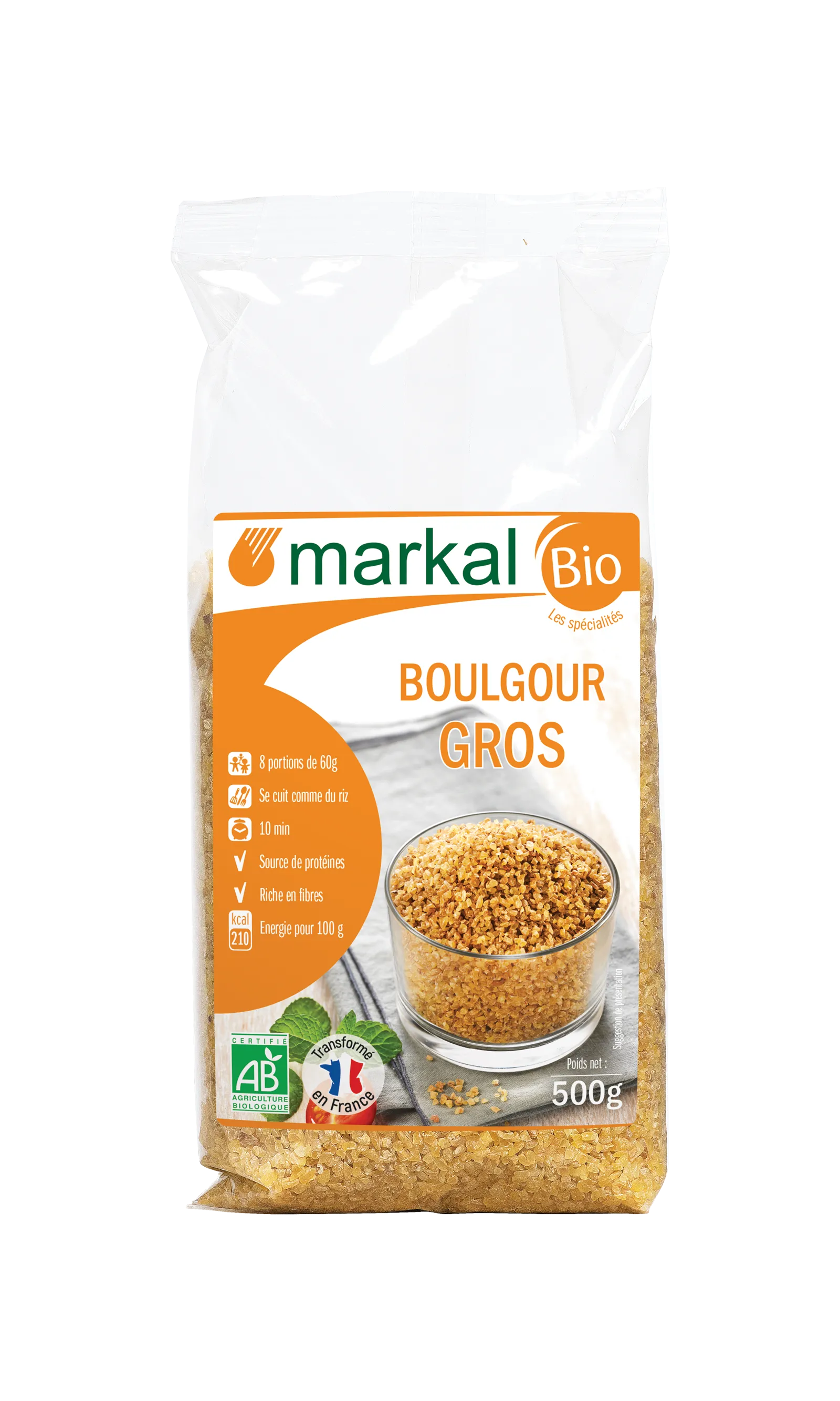 BOULGOUR GROS (500G) MARKAL