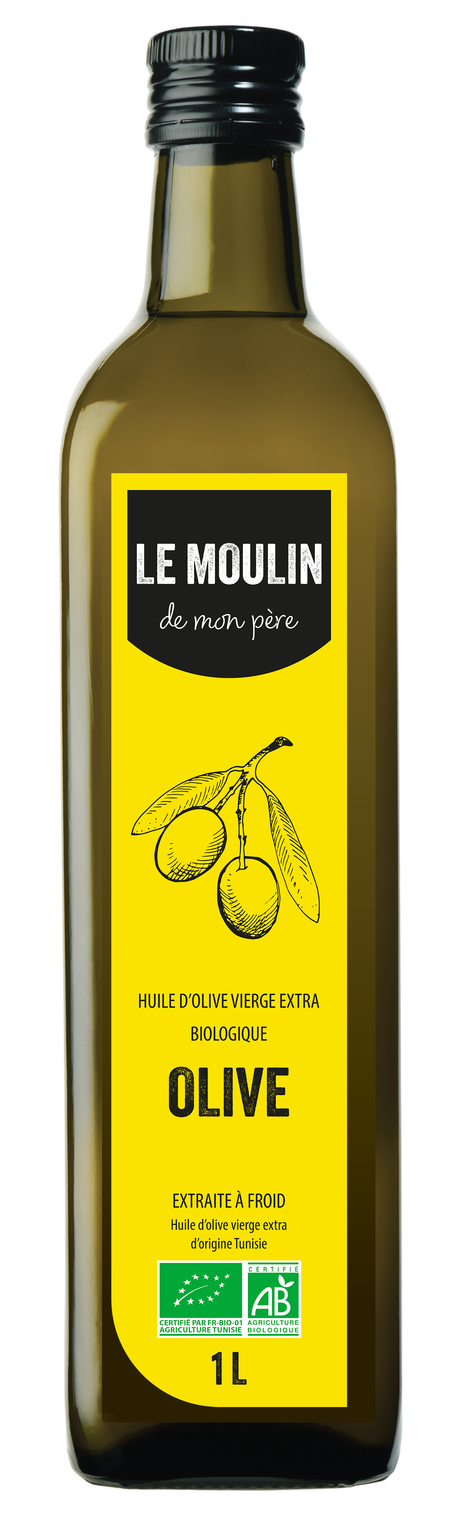 HUILE OLIVE « LE MOULIN DE MON PERE » (1L)