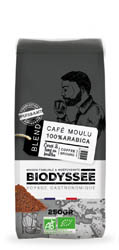 CAFE MOULU 100% ARABICA CORSE OU MEDIUM (250G) BIODYSSEE